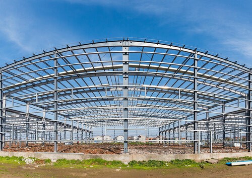 Heavy structural steel fabrication