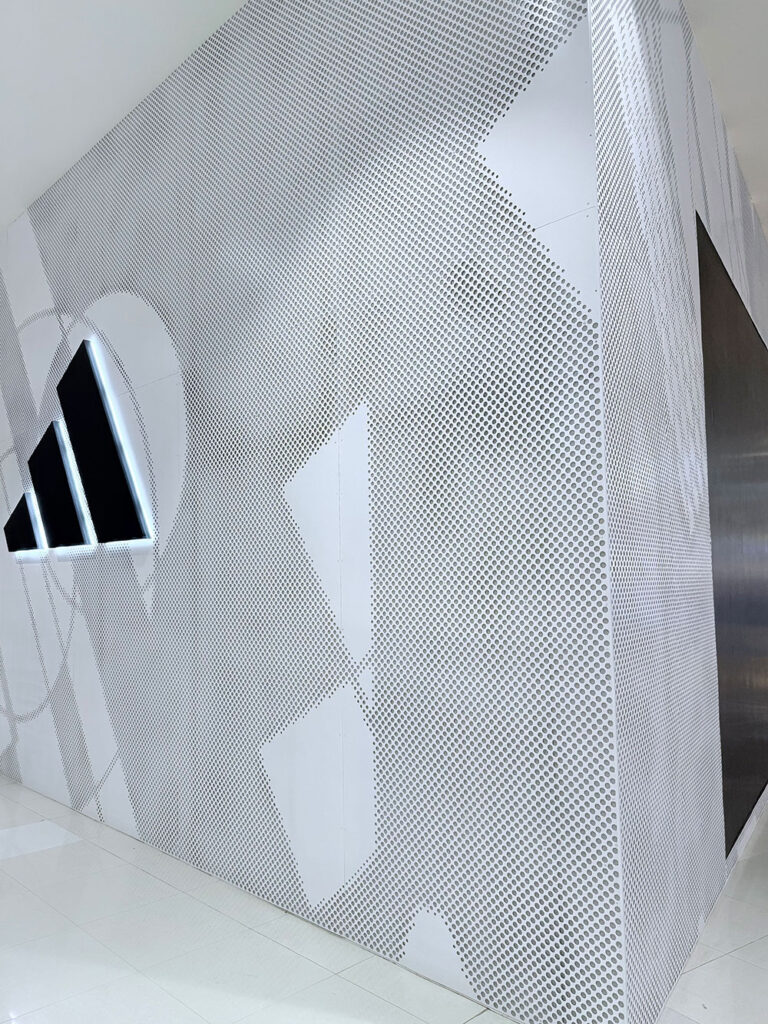 Adidas Wall Cladding